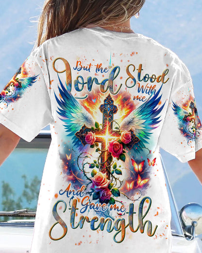 Lord Stood With Me Women's All Over Print Shirt - Tlnt1411234, easychoo.com