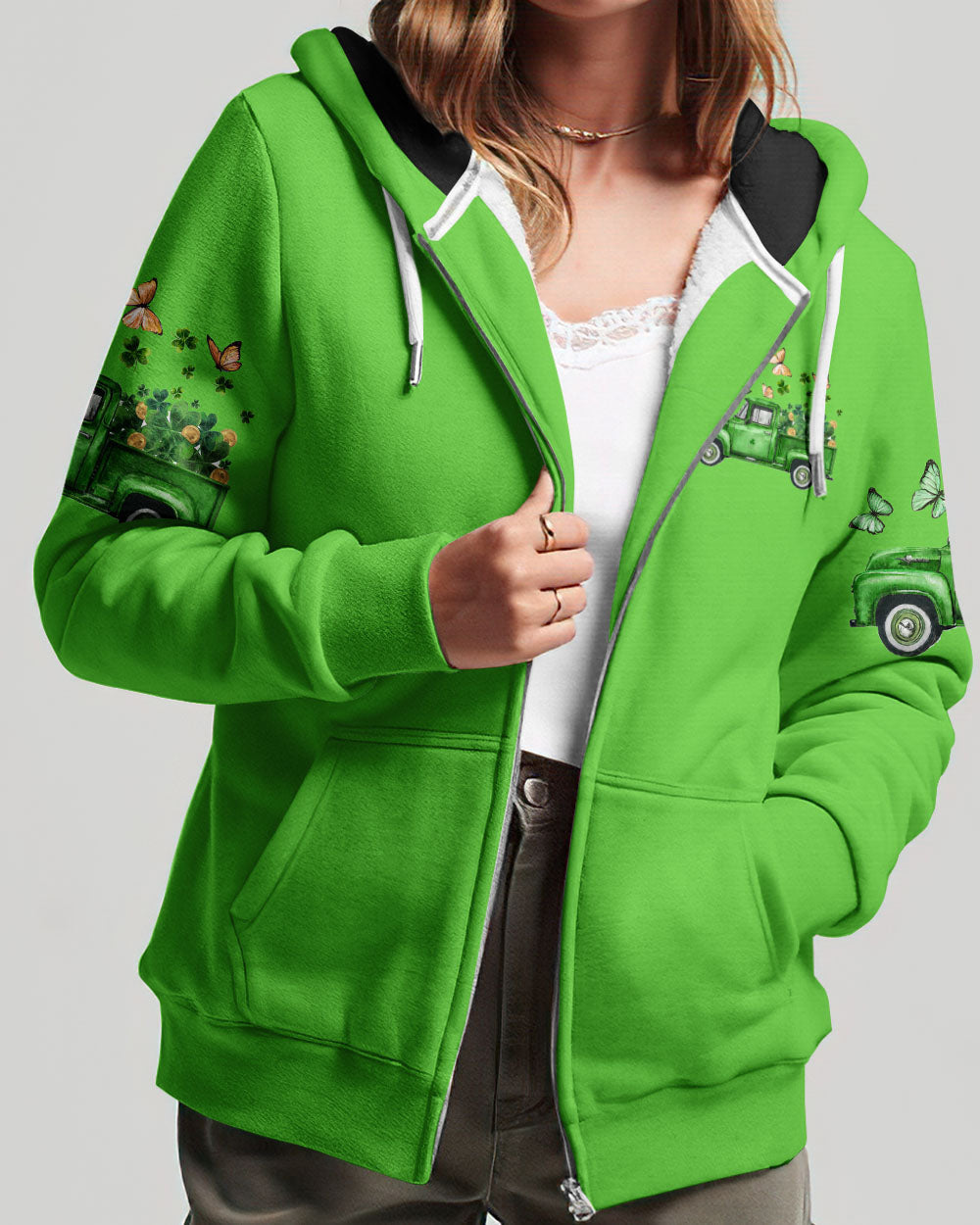 Jesus Take The Wheel Patrick's Day Women's All Over Print Shirt - Tytd0501241, easychoo.com