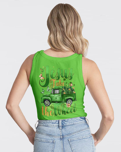 Jesus Take The Wheel Patrick's Day Women's All Over Print Shirt - Tytd0501241, easychoo.com