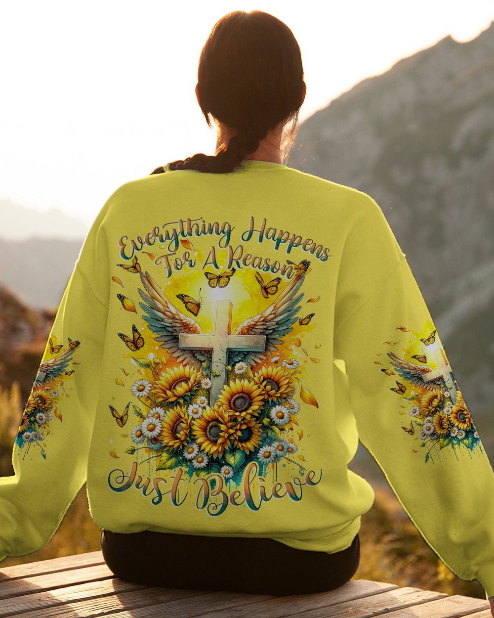 Just Believe Women's All Over Print Shirt - Tytd1511231, easychoo.com