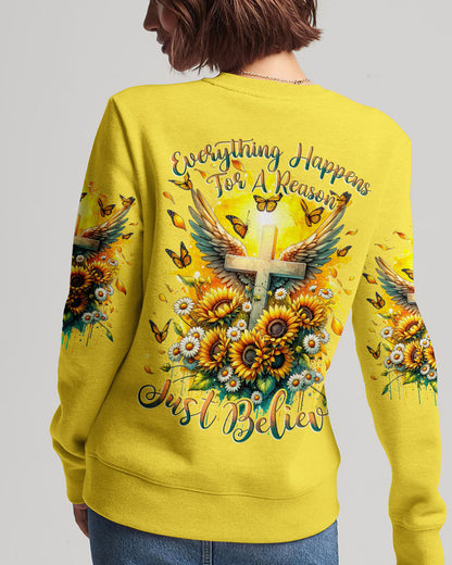 Just Believe Women's All Over Print Shirt - Tytd1511231, easychoo.com