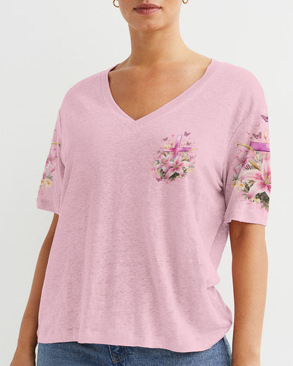 Just A Girl Who Loves Jesus Women's All Over Print Shirt - YHLT1912234, easychoo.com