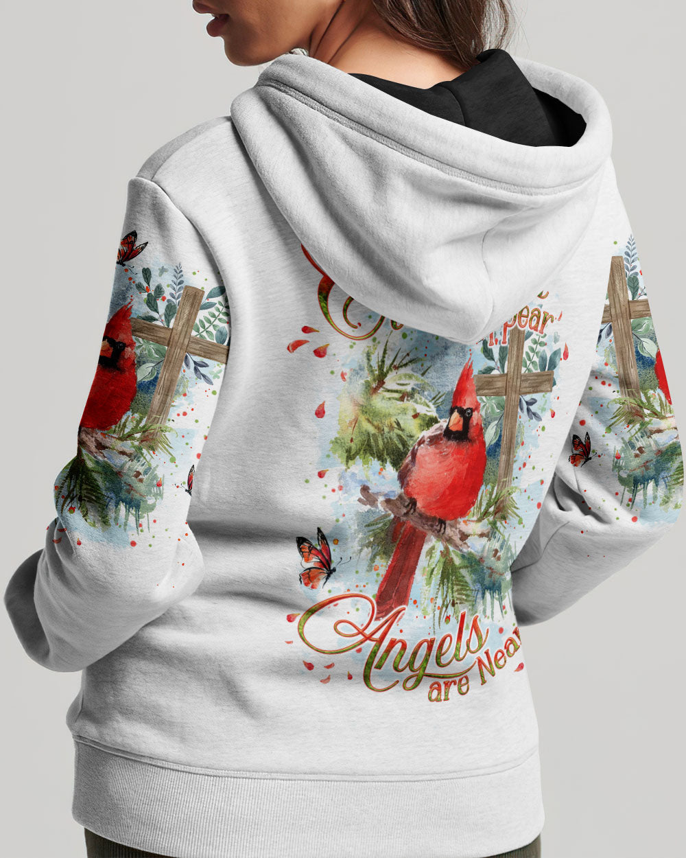 When Cardinals Appear Angels Are Near Women's All Over Print Shirt - Yhkd1411233, easychoo.com