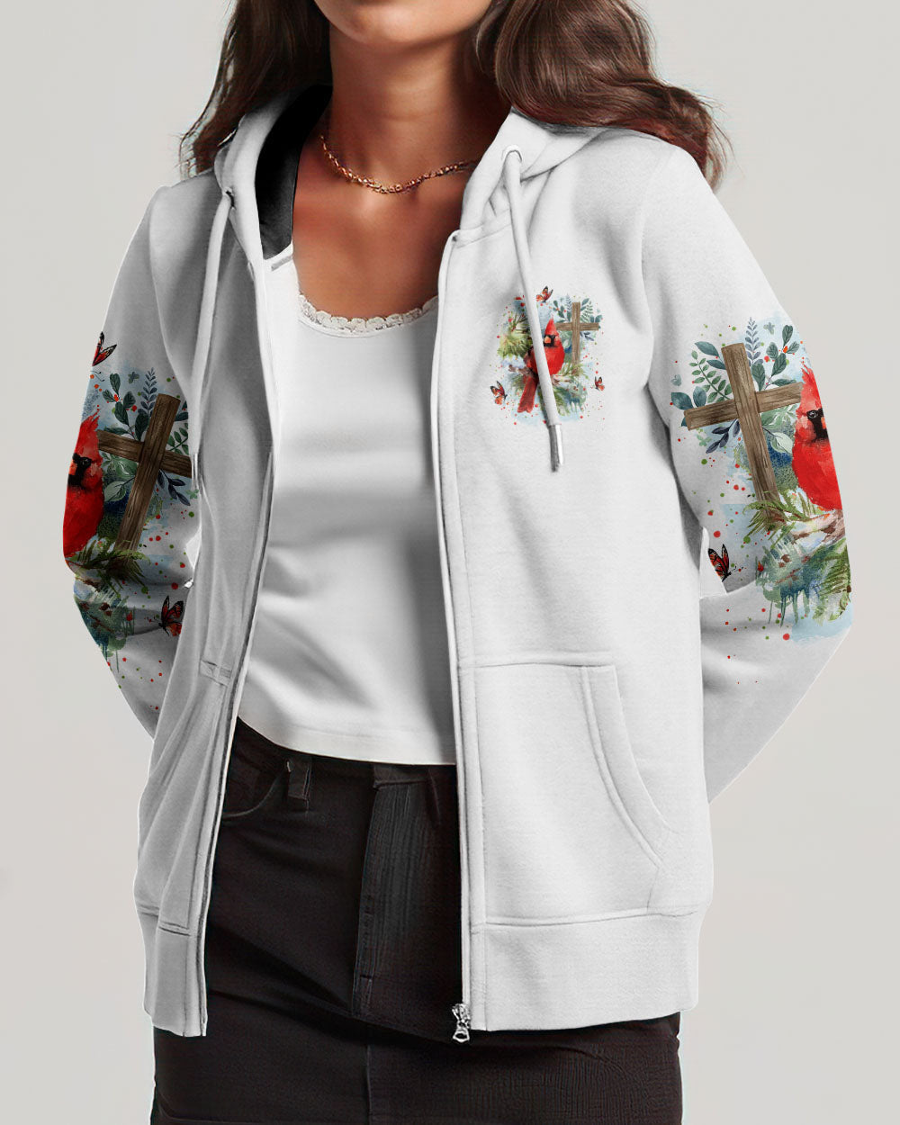 When Cardinals Appear Angels Are Near Women's All Over Print Shirt - Yhkd1411233, easychoo.com