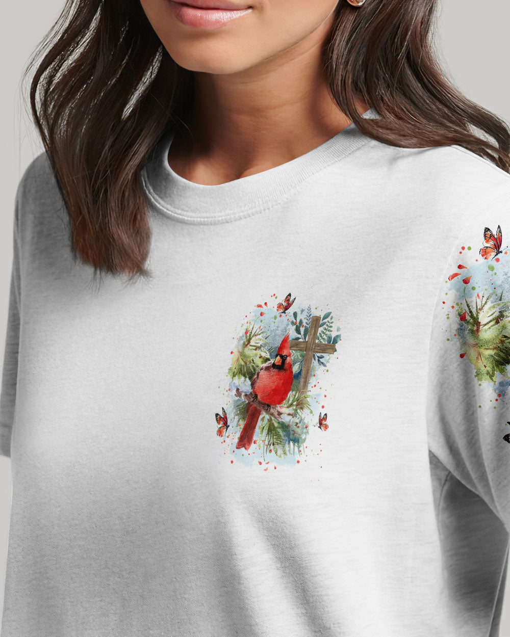 When Cardinals Appear Angels Are Near Women's All Over Print Shirt - Yhkd1411233, easychoo.com
