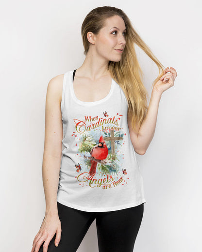 When Cardinals Appear Angels Are Near Women's All Over Print Shirt - Yhkd1411233, easychoo.com