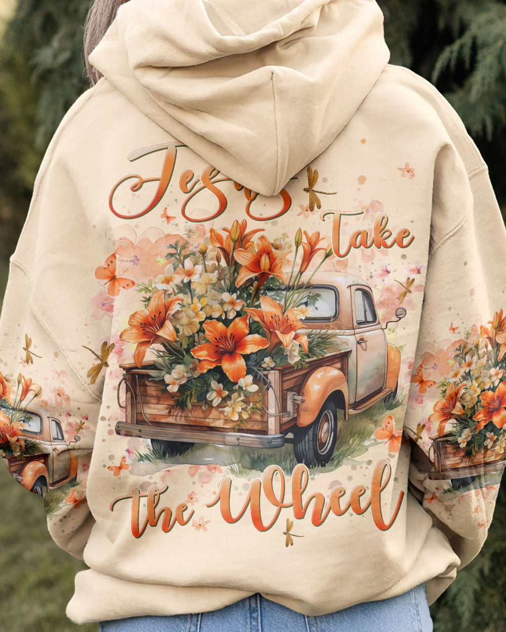 Jesus Take The Wheel Women's All Over Print Shirt - Yhhn0501242, easychoo.com