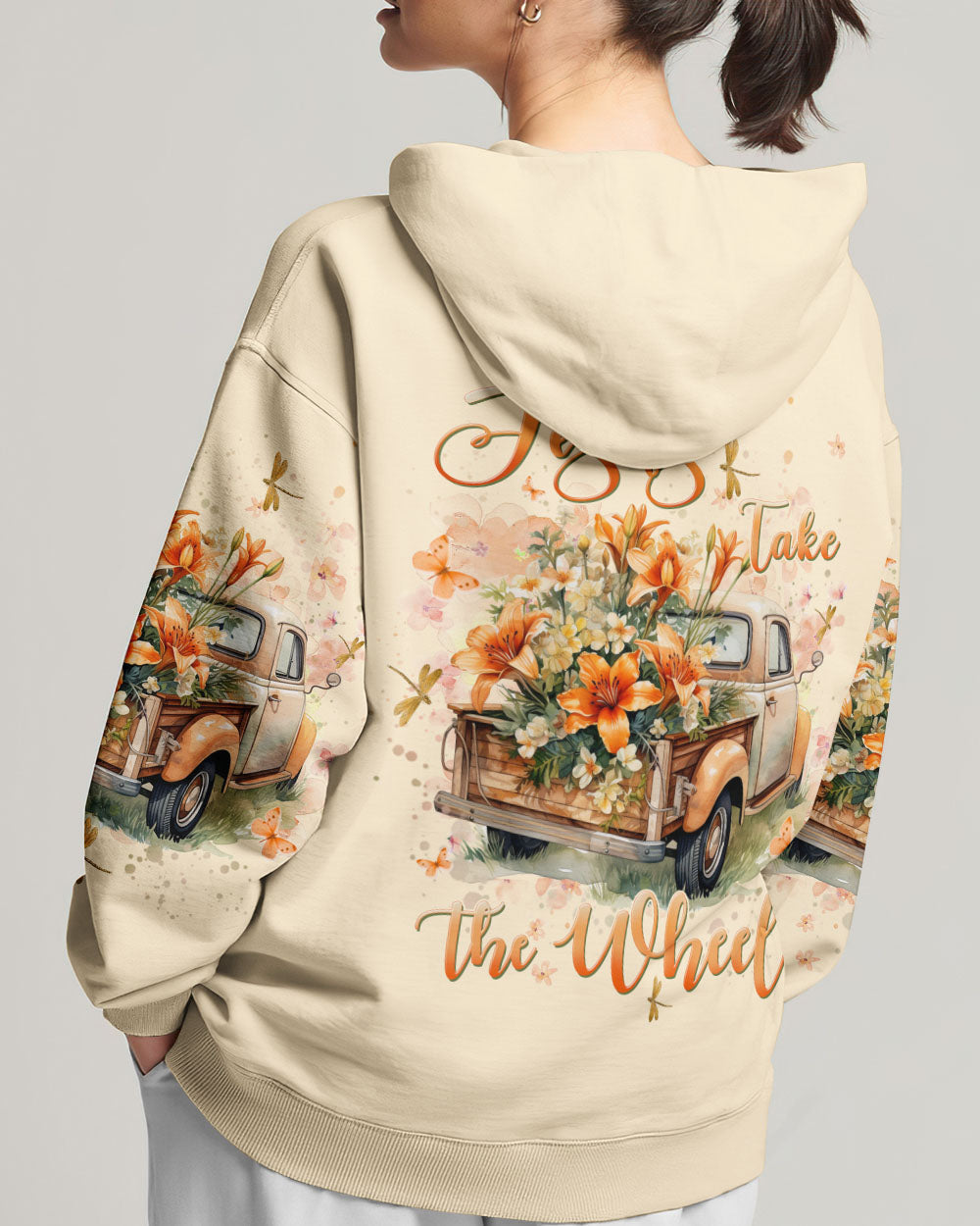 Jesus Take The Wheel Women's All Over Print Shirt - Yhhn0501242, easychoo.com