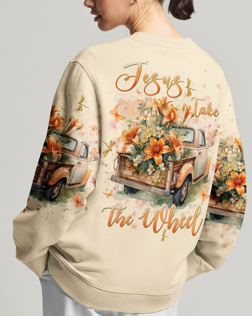 Jesus Take The Wheel Women's All Over Print Shirt - Yhhn0501242, easychoo.com