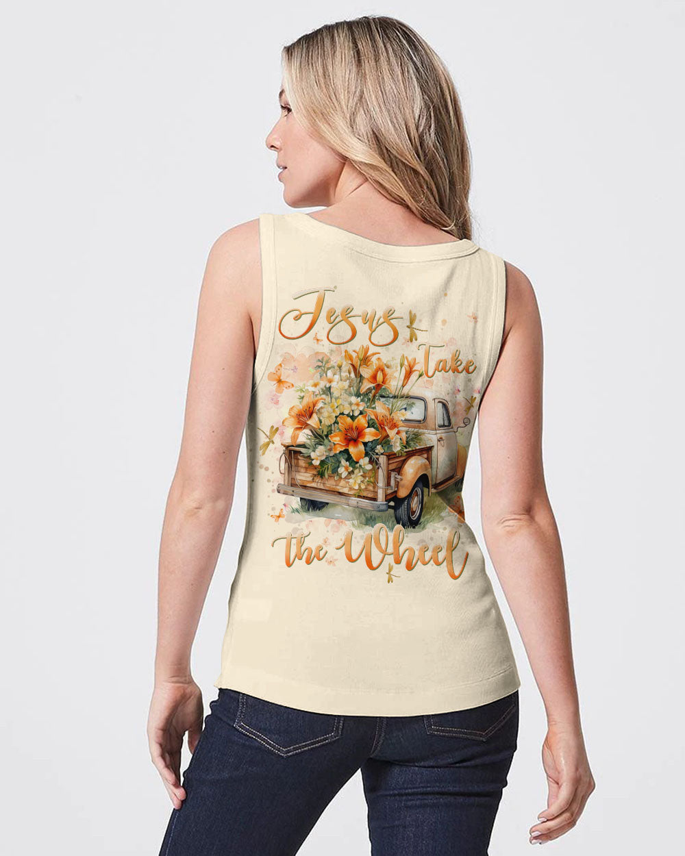 Jesus Take The Wheel Women's All Over Print Shirt - Yhhn0501242, easychoo.com
