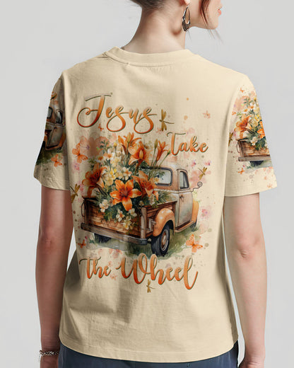 Jesus Take The Wheel Women's All Over Print Shirt - Yhhn0501242, easychoo.com