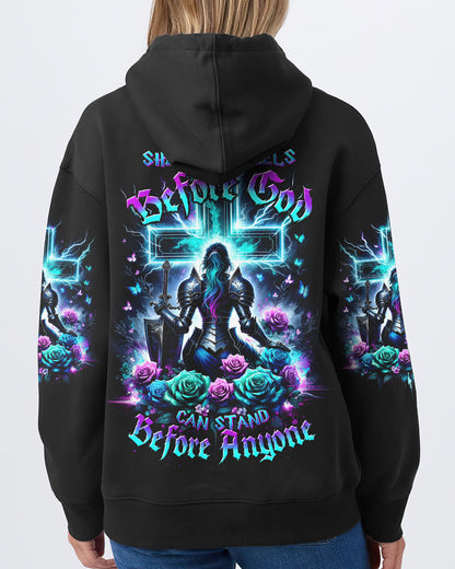 She Who Kneels Before God Warrior Rose Women's All Over Print Shirt - Tltw2712232, easychoo.com