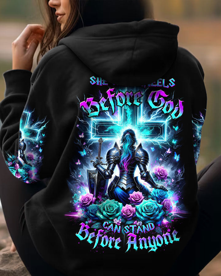 She Who Kneels Before God Warrior Rose Women's All Over Print Shirt - Tltw2712232, easychoo.com