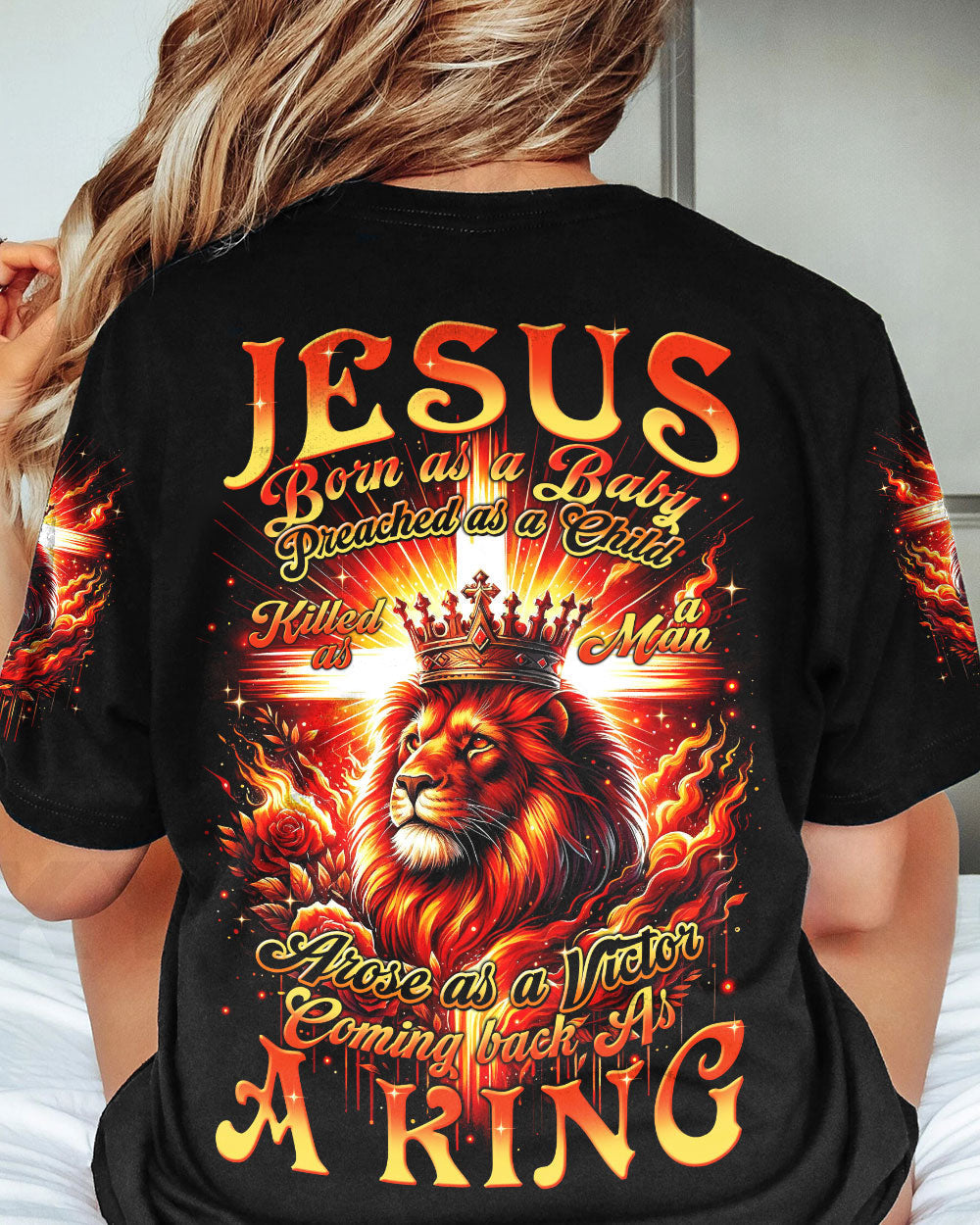 Coming Back As A King Women's All Over Print Shirt - Tytm1601241, easychoo.com