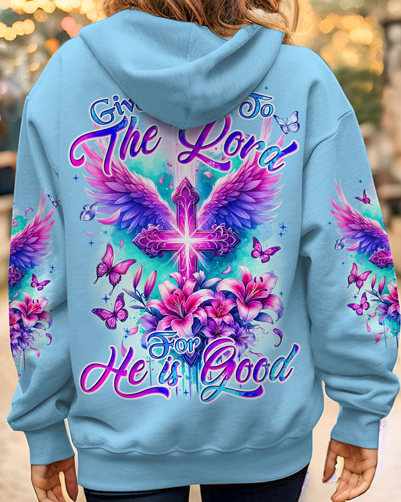Give Thank To The Lord Women's All Over Print Shirt - Tyqy0801243, easychoo.com