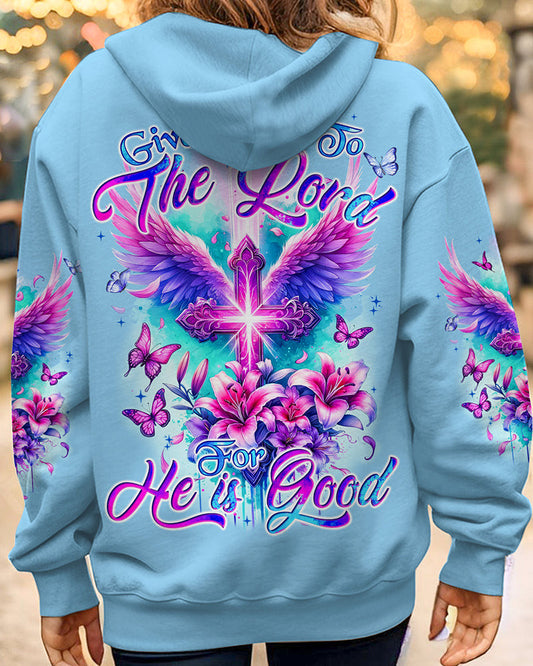 Give Thank To The Lord Women's All Over Print Shirt - Tyqy0801243, easychoo.com
