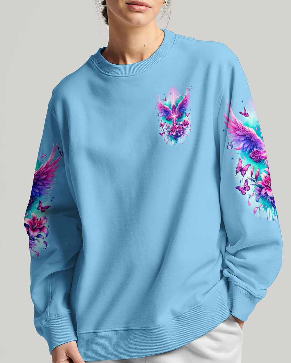 Give Thank To The Lord Women's All Over Print Shirt - Tyqy0801243, easychoo.com