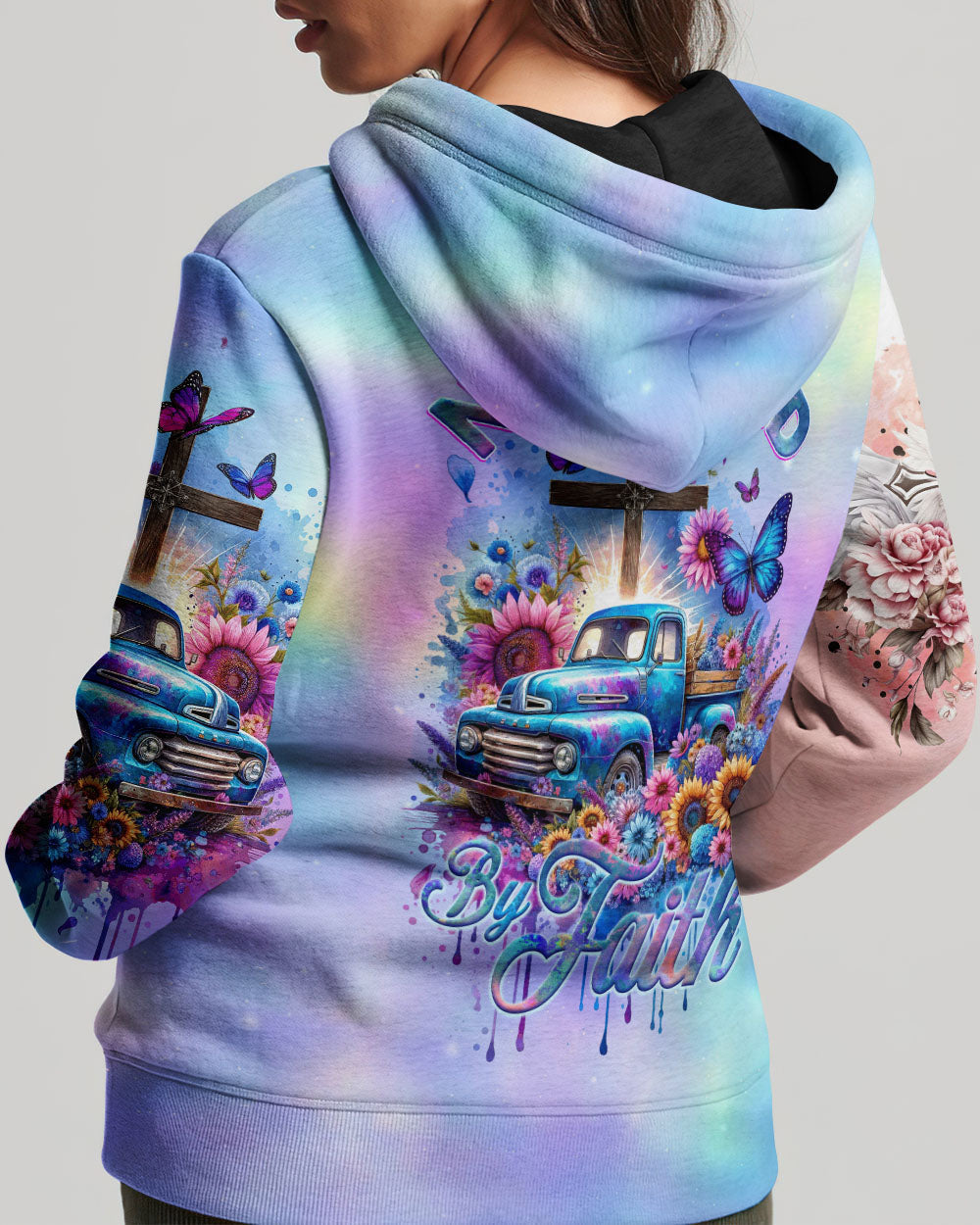 Navigated By Faith Women's All Over Print Shirt - Ty2211232, easychoo.com