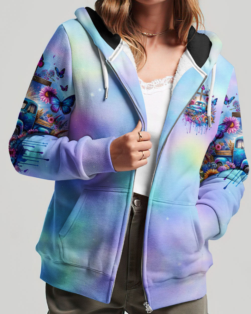 Navigated By Faith Women's All Over Print Shirt - Ty2211232, easychoo.com