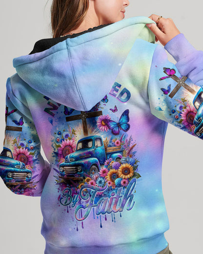 Navigated By Faith Women's All Over Print Shirt - Ty2211232, easychoo.com