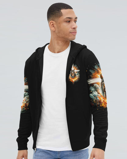 Runs On Jesus And Horses Men's All Over Print Shirt - Tyqy1901242, easychoo.com