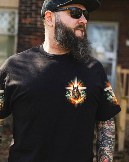 Runs On Jesus And Horses Men's All Over Print Shirt - Tyqy1901242, easychoo.com