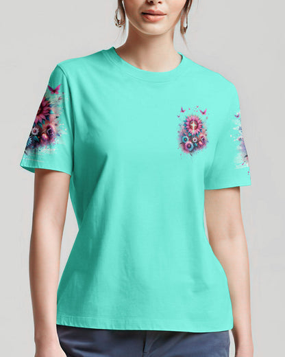 I Believe There Are Angels Among Us Sunflower Women's All Over Print Shirt - Tlno0912233, easychoo.com