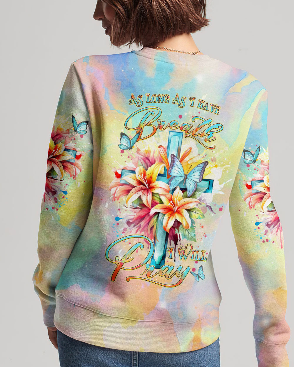 As Long As I Have Breath Women's All Over Print Shirt - Yhdu1311232, easychoo.com