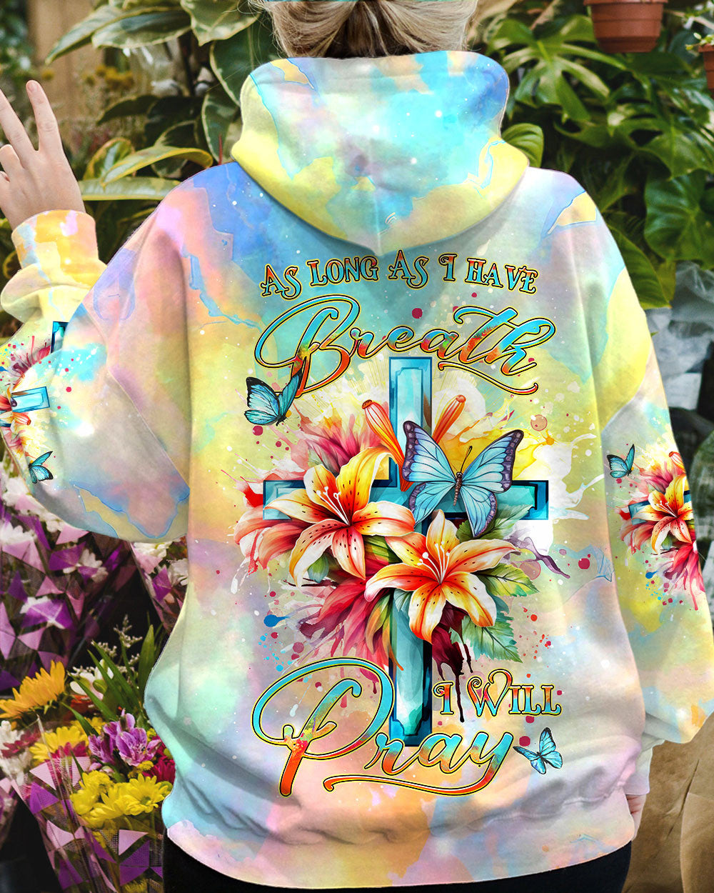 As Long As I Have Breath Women's All Over Print Shirt - Yhdu1311232, easychoo.com