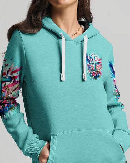 One Nation Under God Women's All Over Print Shirt - Tyqy3110231, easychoo.com