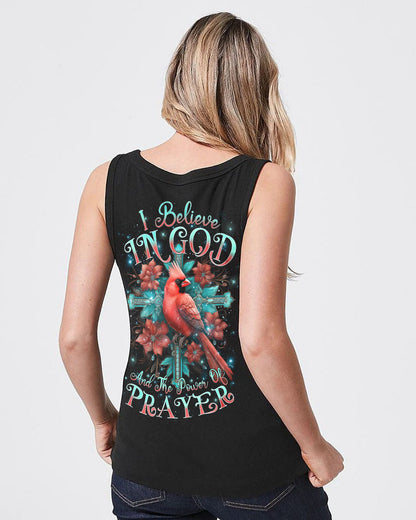 I Believe In God Cardinal Women's All Over Print Shirt - Tlnz0201243, easychoo.com