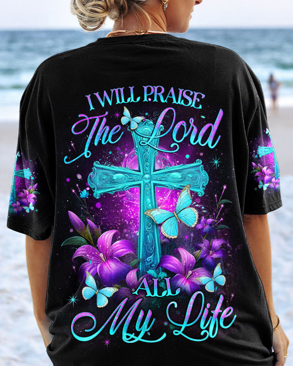 I Will Praise The Lord All My Life Women's All Over Print Shirt - Yhlt2512232, easychoo.com