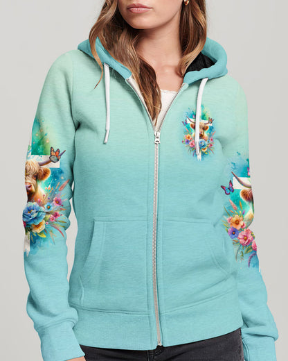 I Believe In God Cow Women's All Over Print Shirt - Tltw2011233, easychoo.com