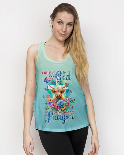 I Believe In God Cow Women's All Over Print Shirt - Tltw2011233, easychoo.com