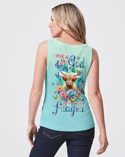 I Believe In God Cow Women's All Over Print Shirt - Tltw2011233, easychoo.com