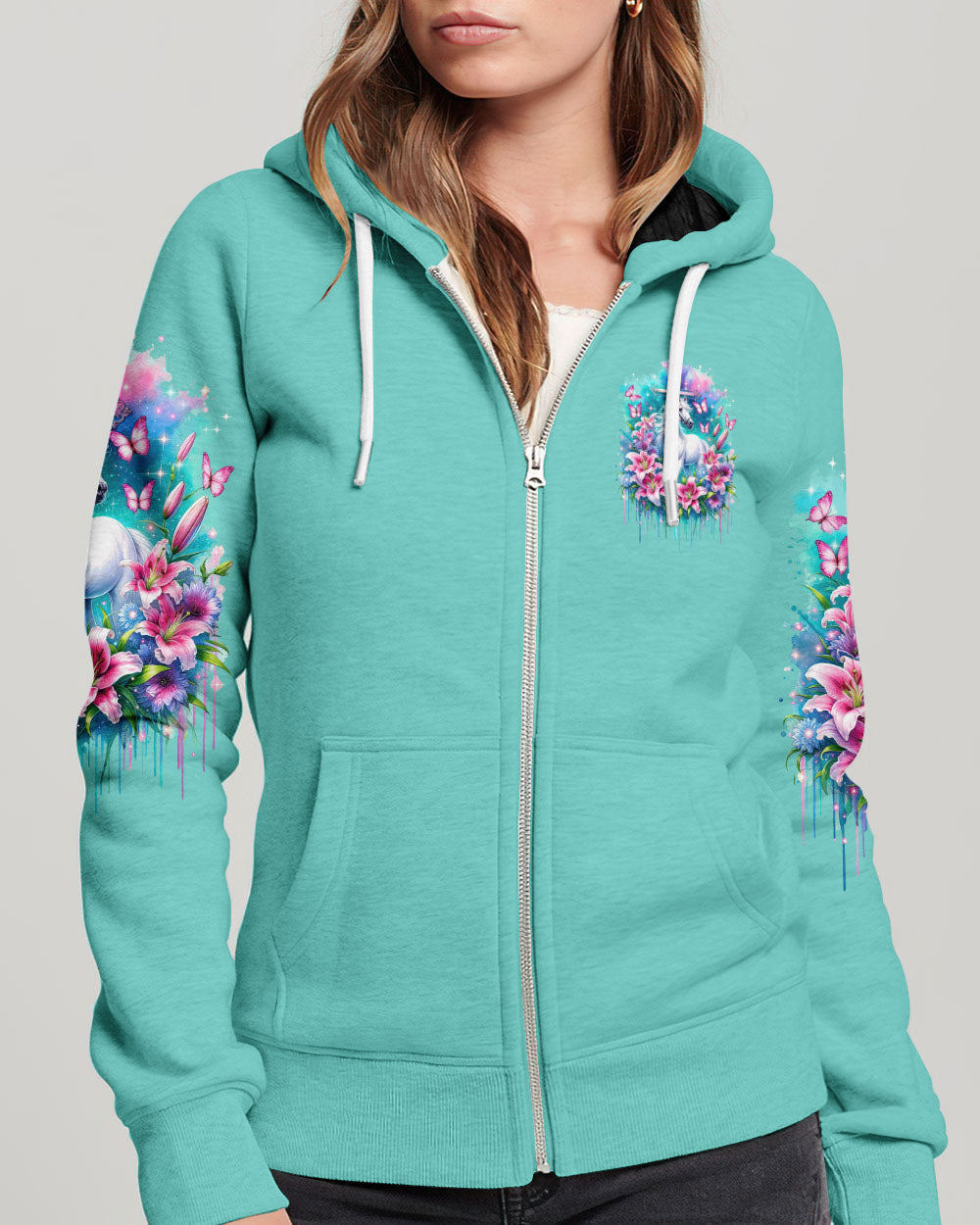 Runs On Jesus And Horses Women's All Over Print Shirt - Tytm1312234, easychoo.com