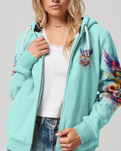 I Believe In God Cross Wings Women's All Over Print Shirt - Tlnt0401242, easychoo.com