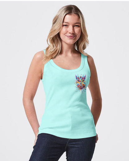 I Believe In God Cross Wings Women's All Over Print Shirt - Tlnt0401242, easychoo.com