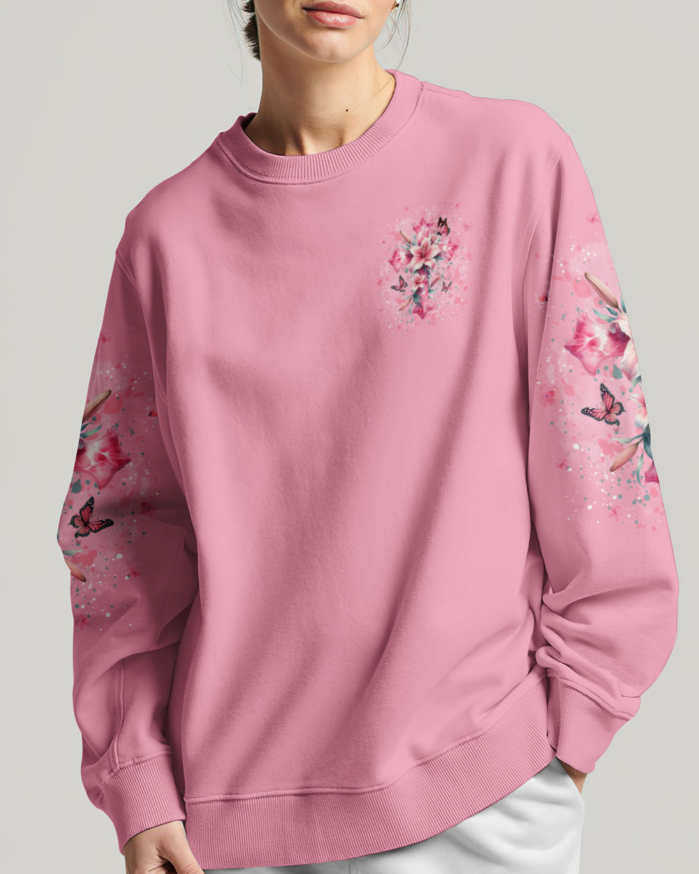 Just A Girl Who Loves Jesus Women's All Over Print Shirt - Yhkd0102241, easychoo.com