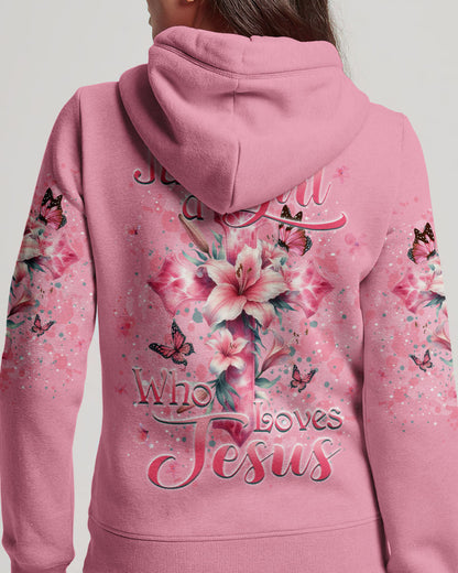 Just A Girl Who Loves Jesus Women's All Over Print Shirt - Yhkd0102241, easychoo.com