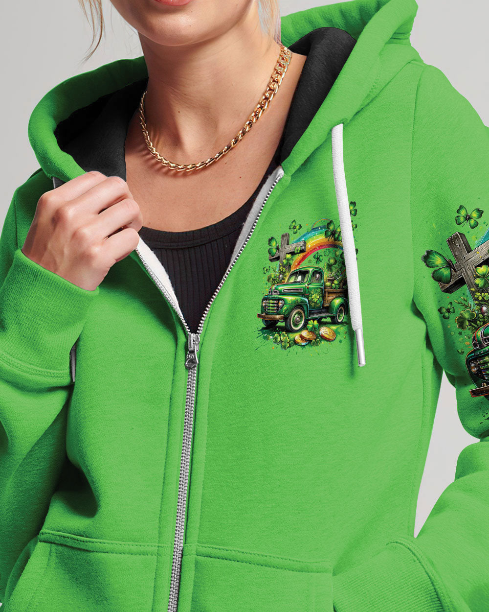 Jesus Take The Wheel Patrick's Day Women's All Over Print Shirt - Tytm0601241, easychoo.com