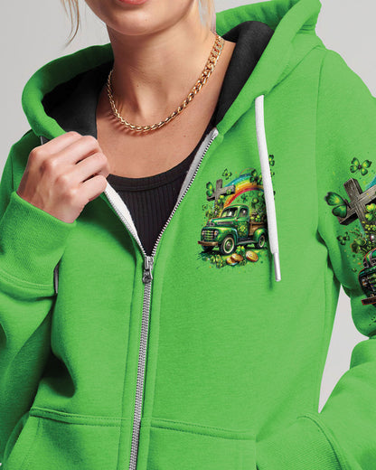 Jesus Take The Wheel Patrick's Day Women's All Over Print Shirt - Tytm0601241, easychoo.com