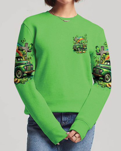 Jesus Take The Wheel Patrick's Day Women's All Over Print Shirt - Tytm0601241, easychoo.com