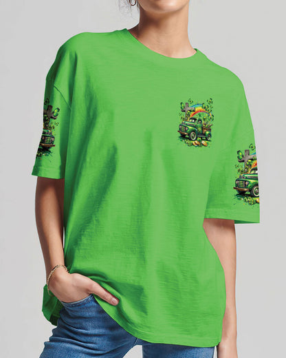 Jesus Take The Wheel Patrick's Day Women's All Over Print Shirt - Tytm0601241, easychoo.com