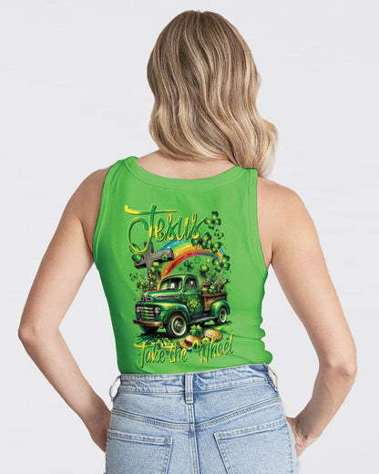 Jesus Take The Wheel Patrick's Day Women's All Over Print Shirt - Tytm0601241, easychoo.com