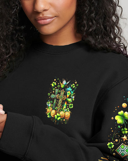 Not Lucky Just Really Blessed Patrick's Day Women's All Over Print Shirt - Tltr0301244, easychoo.com