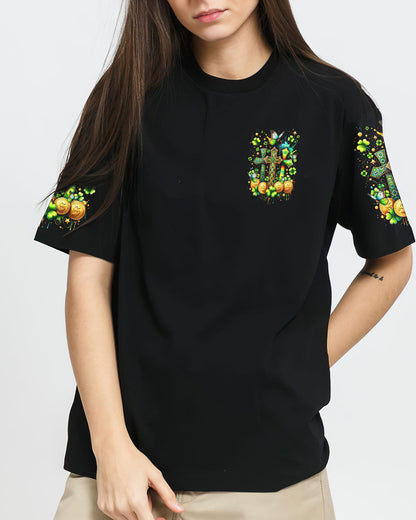 Not Lucky Just Really Blessed Patrick's Day Women's All Over Print Shirt - Tltr0301244, easychoo.com