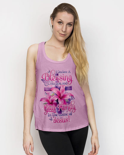 Blessing In The Name Of Jesus Women's All Over Print Shirt - Tytd2201242, easychoo.com