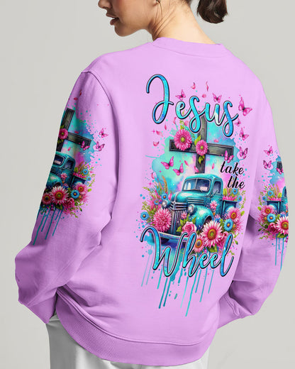 Jesus Take The Wheel Women's All Over Print Shirt - Tytm2111233, easychoo.com