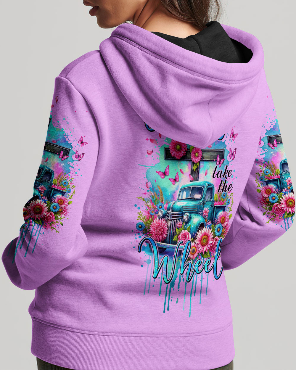 Jesus Take The Wheel Women's All Over Print Shirt - Tytm2111233, easychoo.com